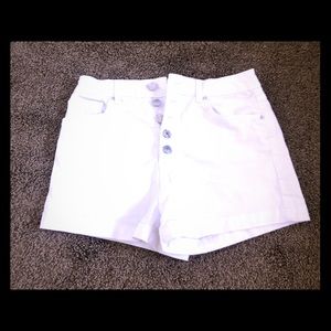 Forever 21 High waisted White shorts